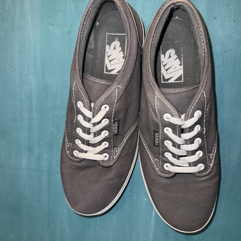 Vans Gray Casual Sneakers- narrow